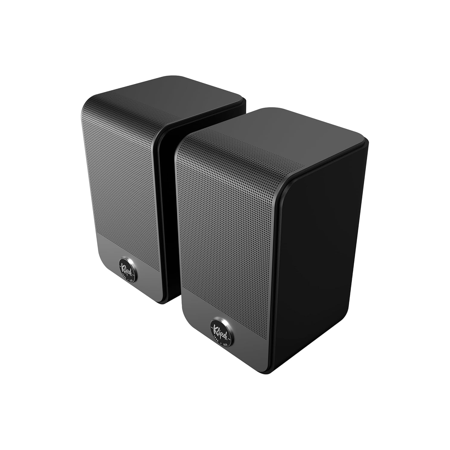 Boîte ouverte : Haut-parleur d'étagère de 100 50 W Flexus Surround de Klipsch - paire - vinyle ébène