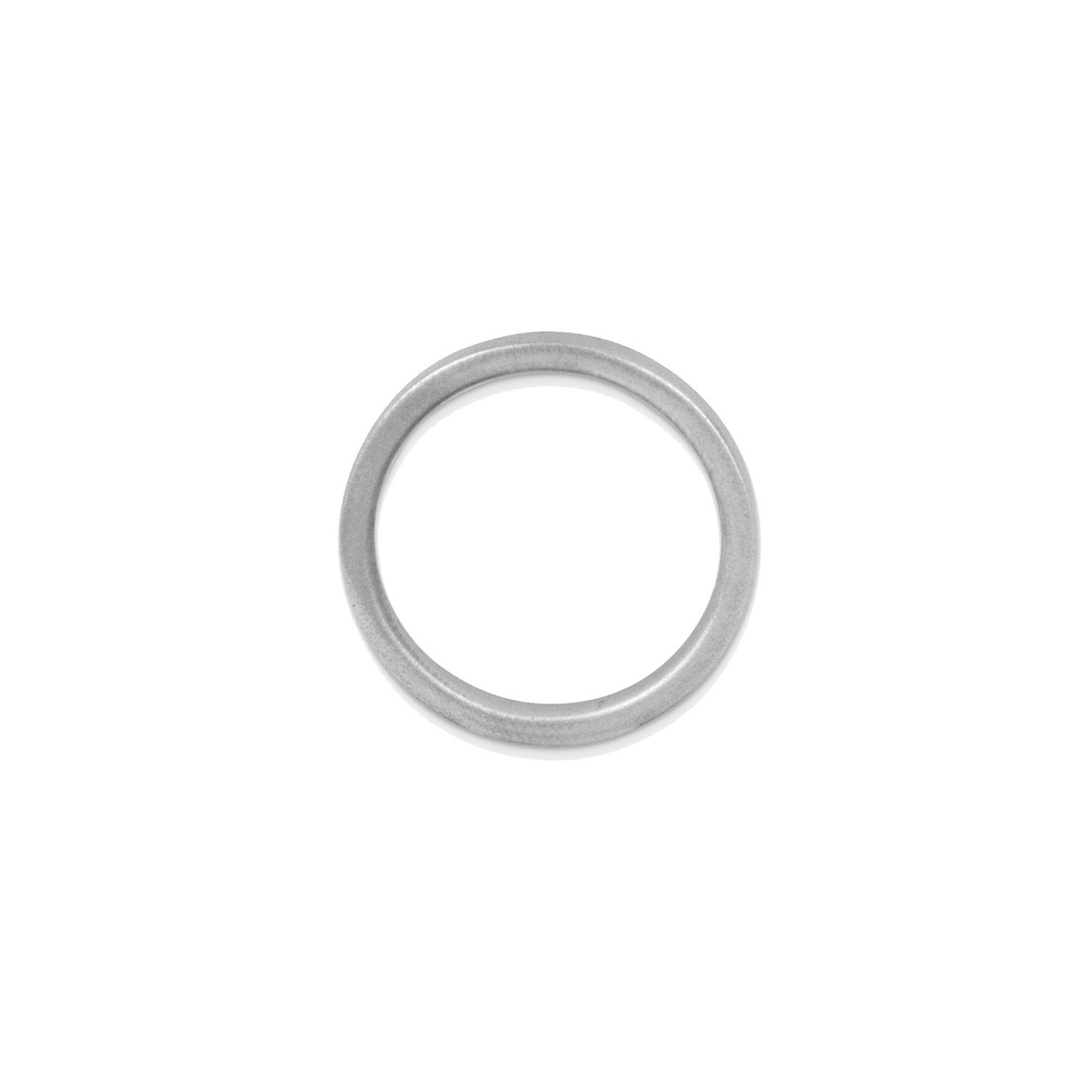 Sterling Silver Stackable Satin Ring Band