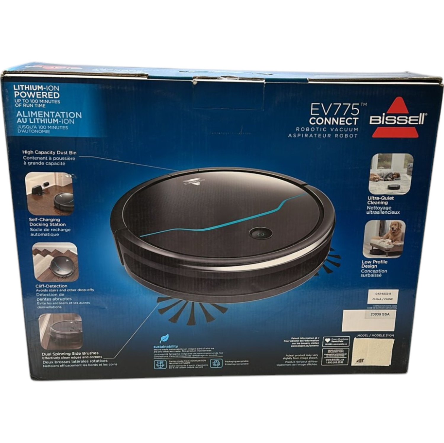 Remis à neuf - aspirateur robot Bissell EV775™ Connect