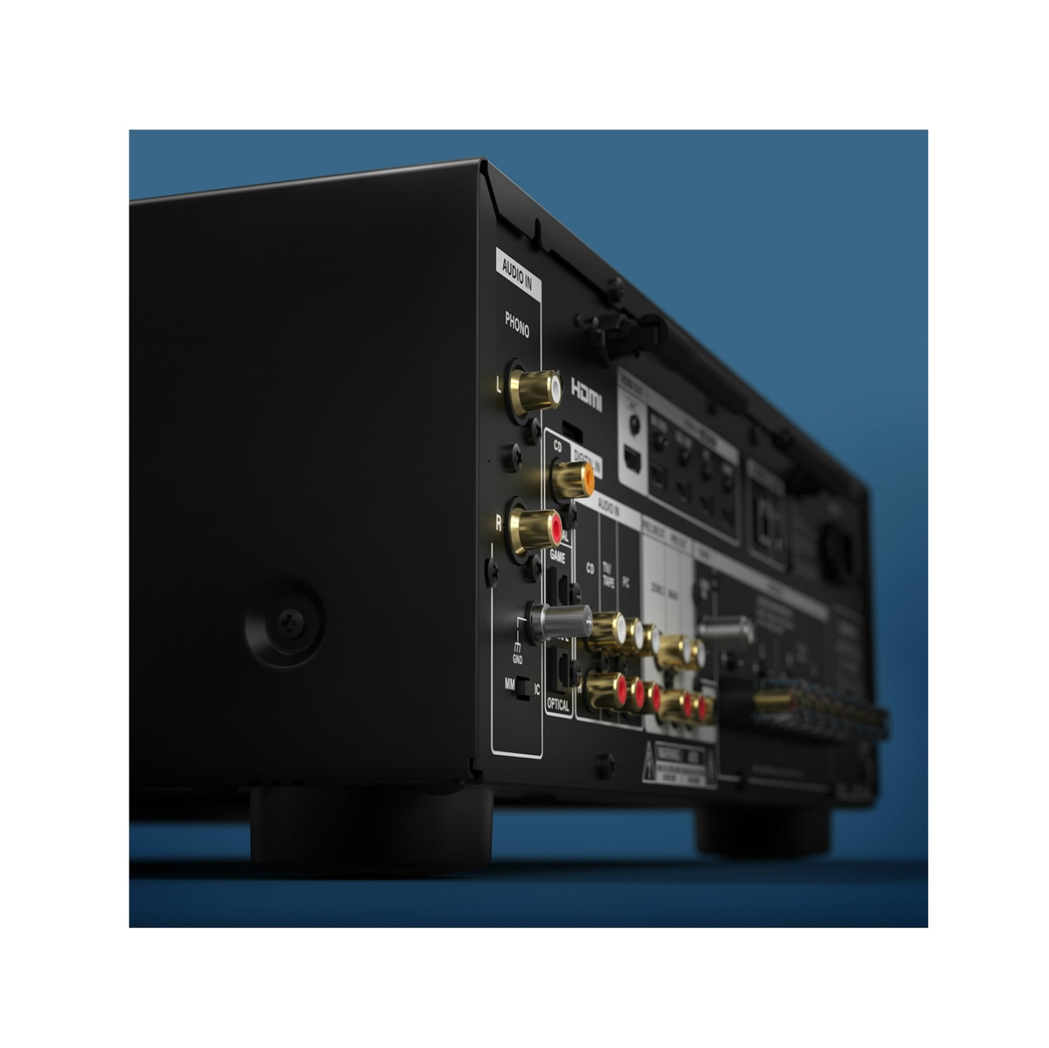 Onkyo TX-8470 2 Channel Network Stereo Receiver with Wi-Fi, Bluetooth, Phono, Hi-Res Audio & HDMI