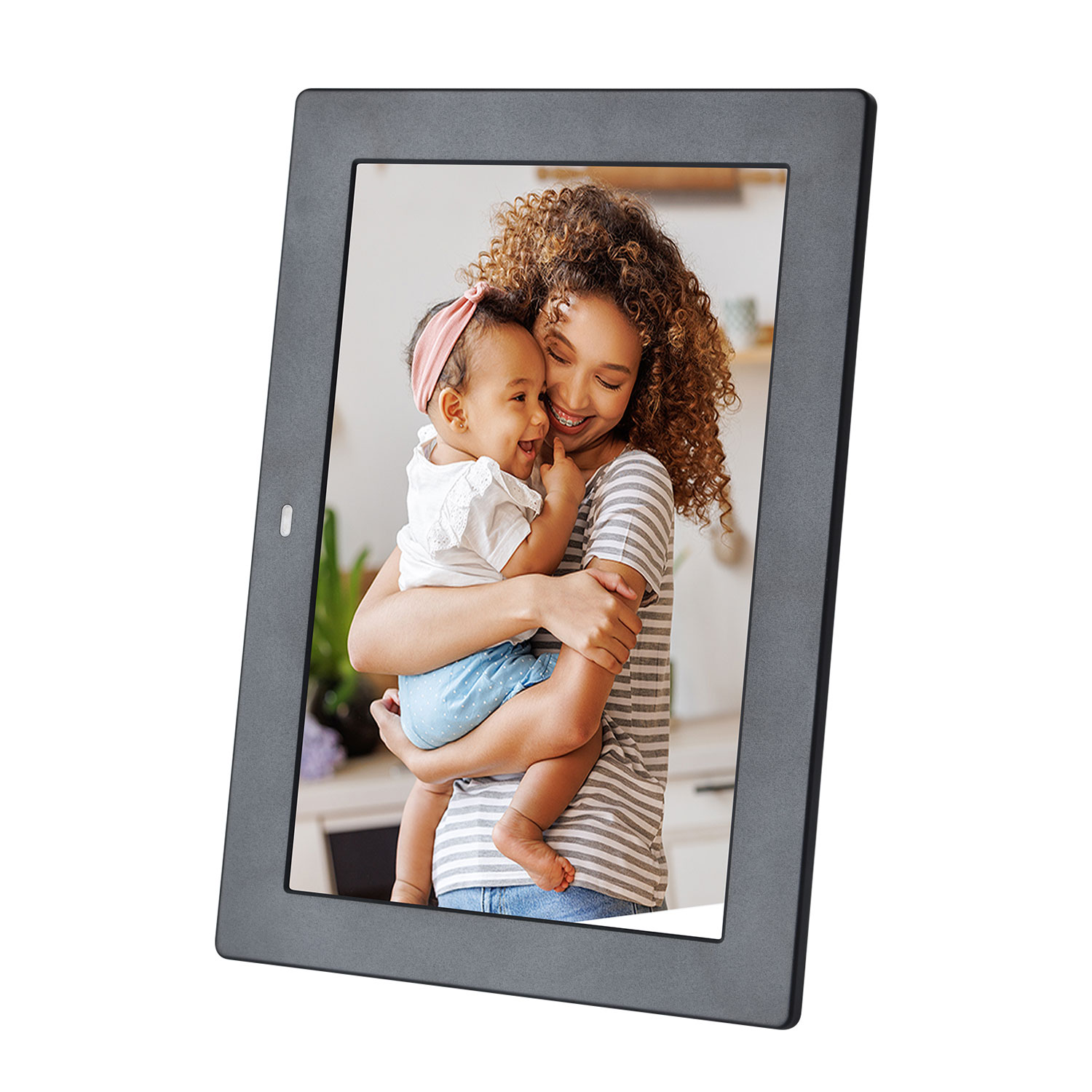 Cadre photo numérique de 10,1 po de FotoStream avec télécommande - Noir - Exclusivité Best Buy