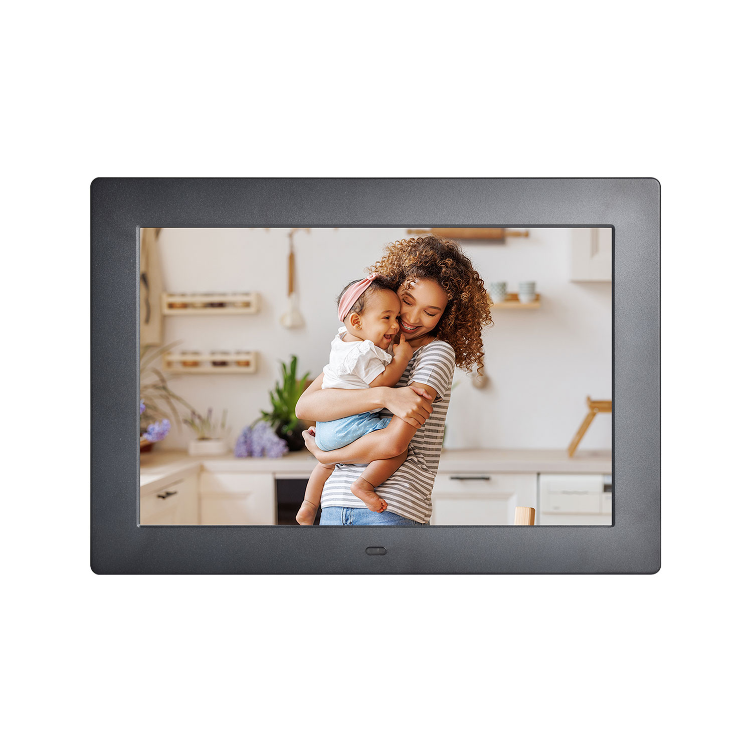 Cadre photo numérique de 10,1 po de FotoStream avec télécommande - Noir - Exclusivité Best Buy