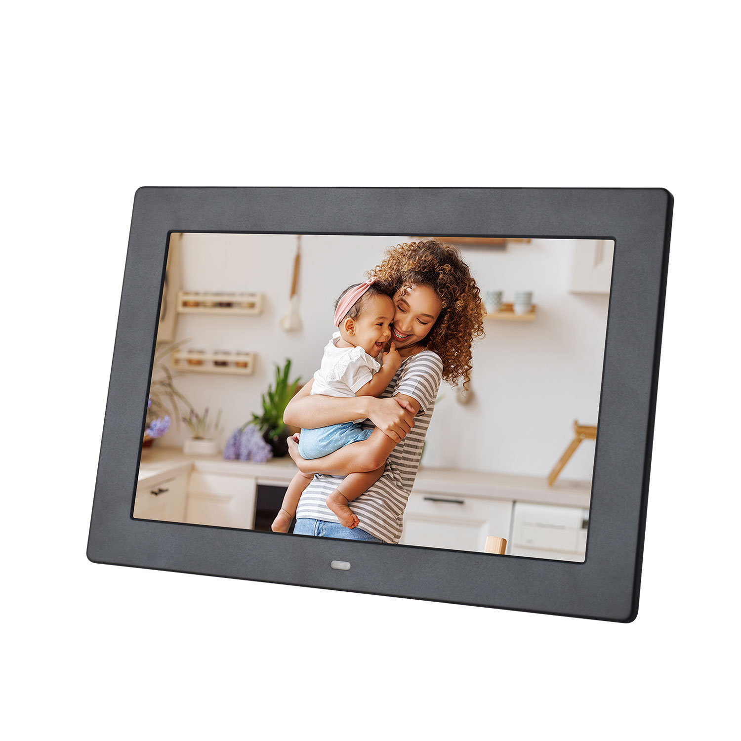 Cadre photo numérique de 10,1 po de FotoStream avec télécommande - Noir - Exclusivité Best Buy