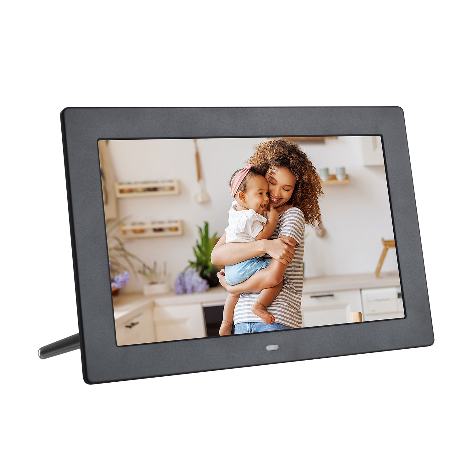 Cadre photo numérique de 10,1 po de FotoStream avec télécommande - Noir - Exclusivité Best Buy