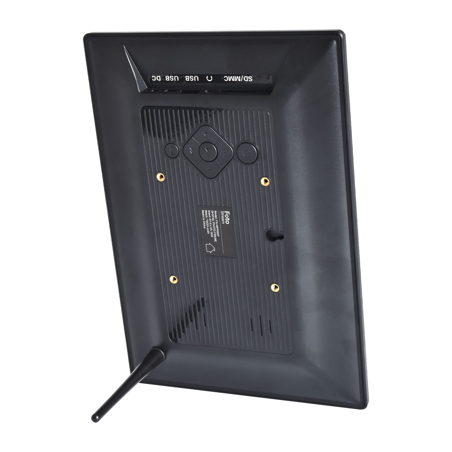 Cadre photo numérique de 10,1 po de FotoStream avec télécommande - Noir - Exclusivité Best Buy