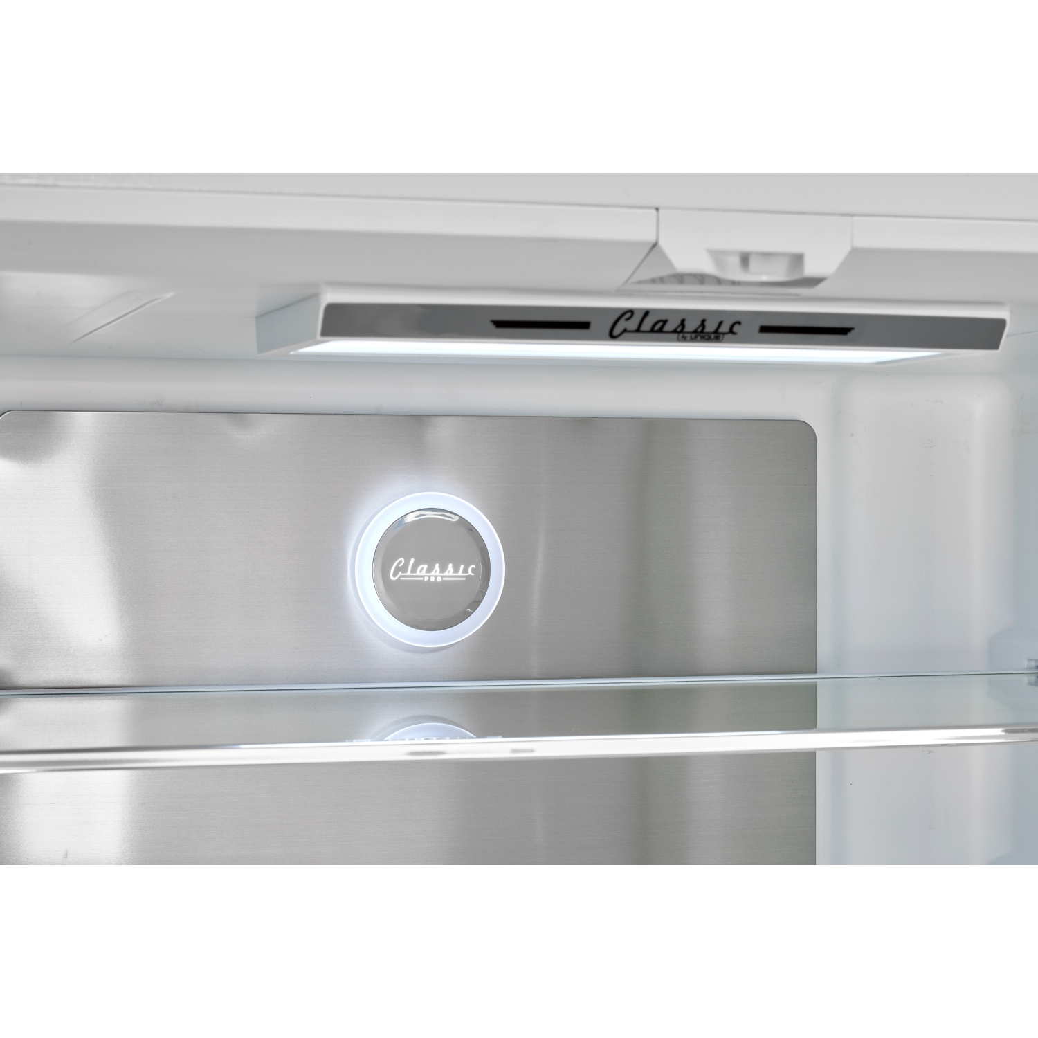 &nbsp;Classic Retro d'unique électroménagers de 36 po et 21,4 pi3. avec Réfrigérateur à deux portes à profondeur de comptoir sans givre avec machine