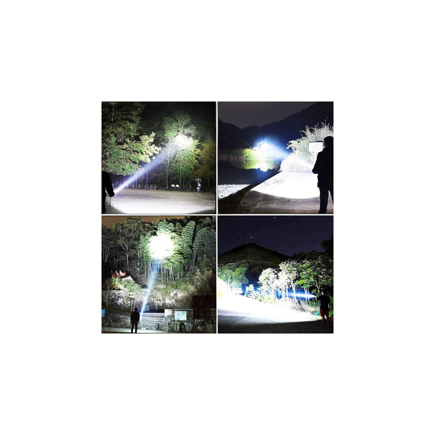 YOULIGHTS Rechargeable LED Flashlight with 5 Modes, IPX7 Waterproof Handheld Large Flash Powerful Flashlight for Outdoor, Camping and Emergency