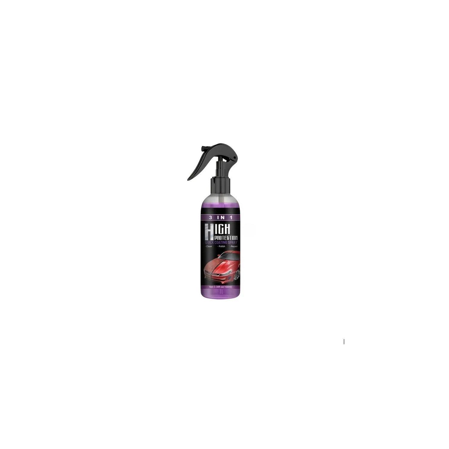 3 In 1 Ceramic Coating For Cars Spray HydroSlick Intense Gloss Shine Sio2 100ML 151.4G