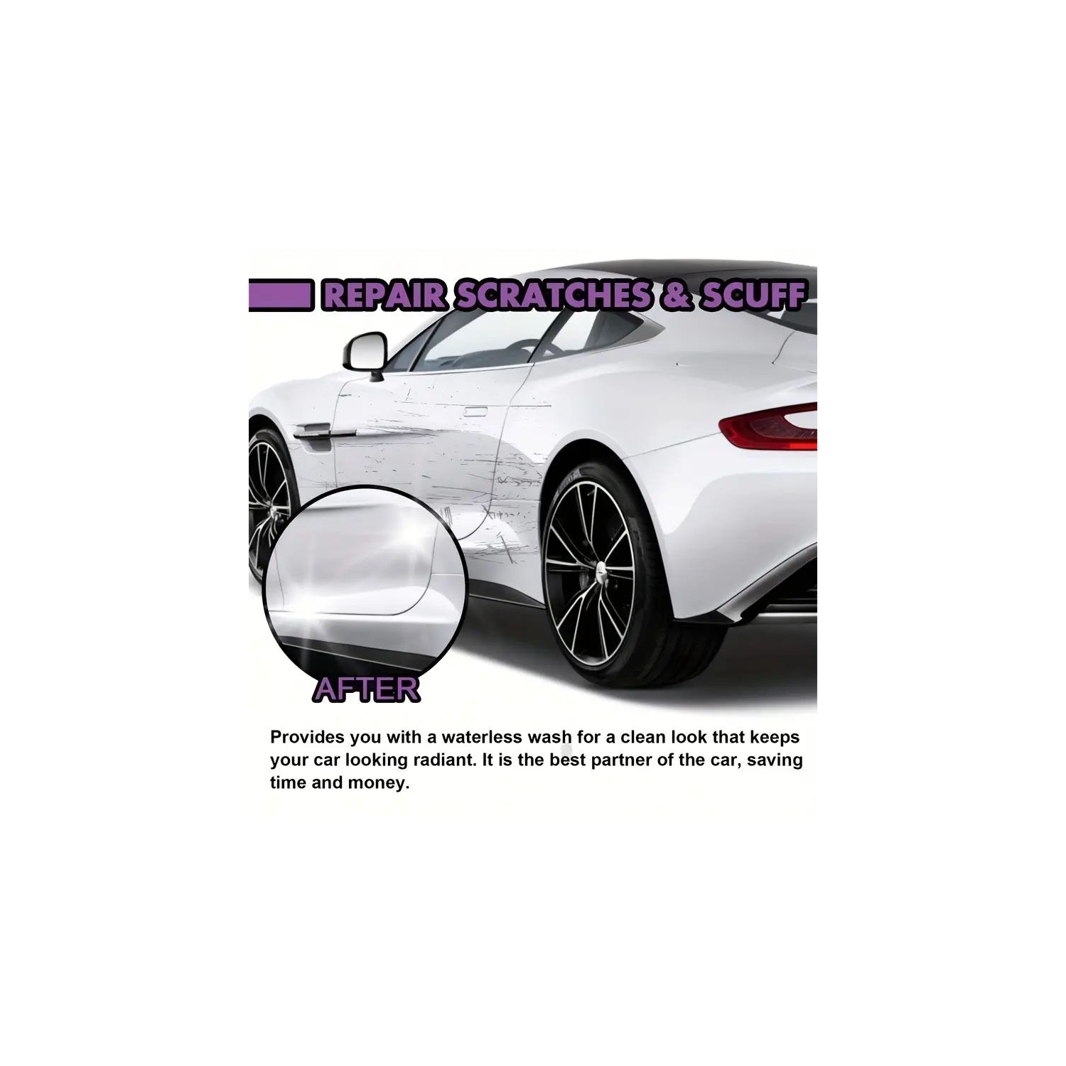 3 In 1 Ceramic Coating For Cars Spray HydroSlick Intense Gloss Shine Sio2 100ML 151.4G