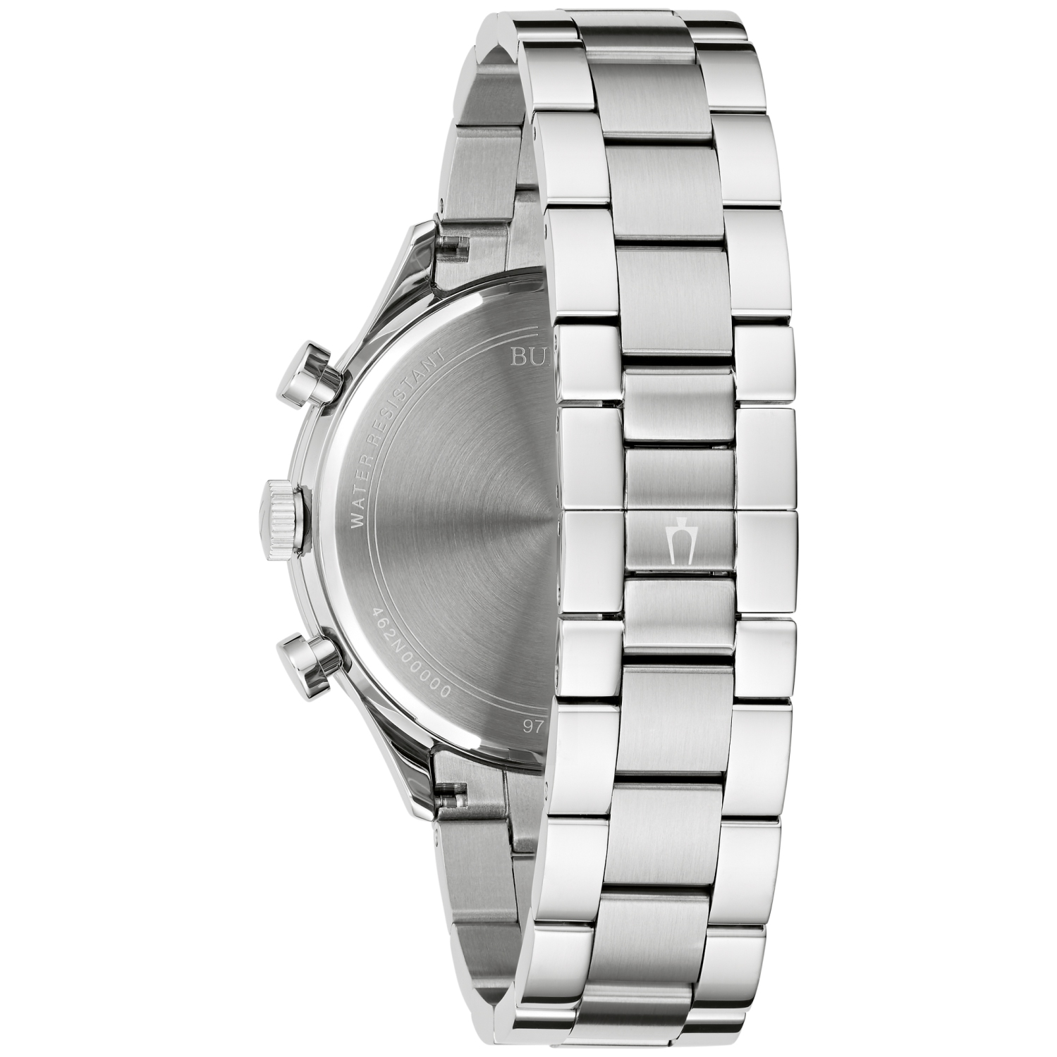 Bulova Mens Quartz Watch 42mm Silver-Tone Stainless Steel Case and Bracelet with Silver-White Dial