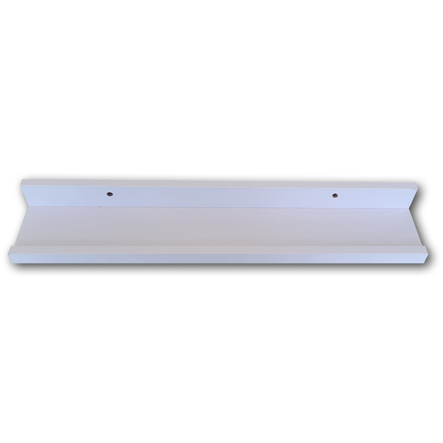 ITY International - Set of 3 Wall Shelves with Raised Lip, 27.55"x3.75"x2", White