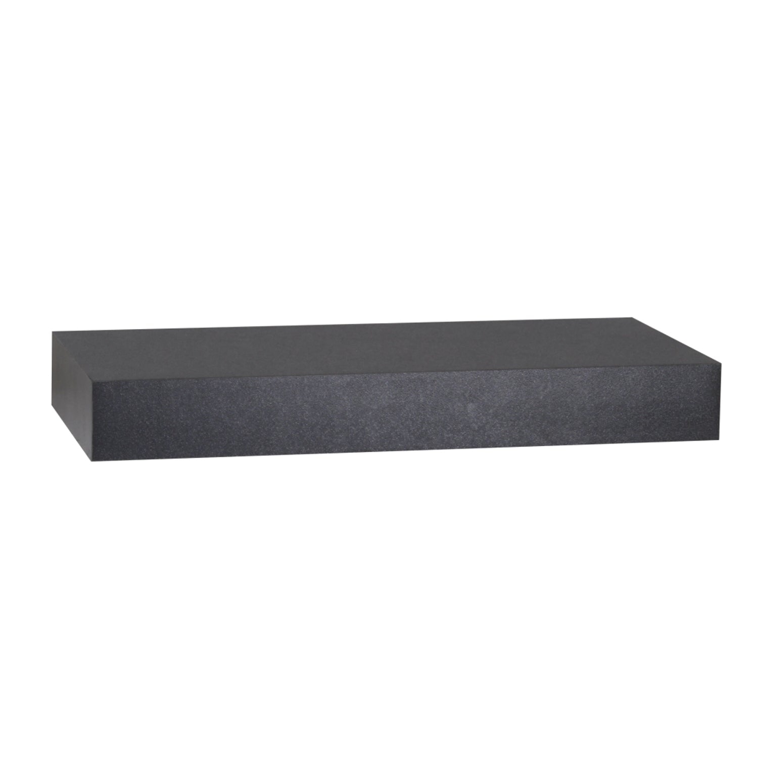 ITY International - Set of 3 Mini Floating Wall Shelf, 16" x 5.1" x 1.5", Black