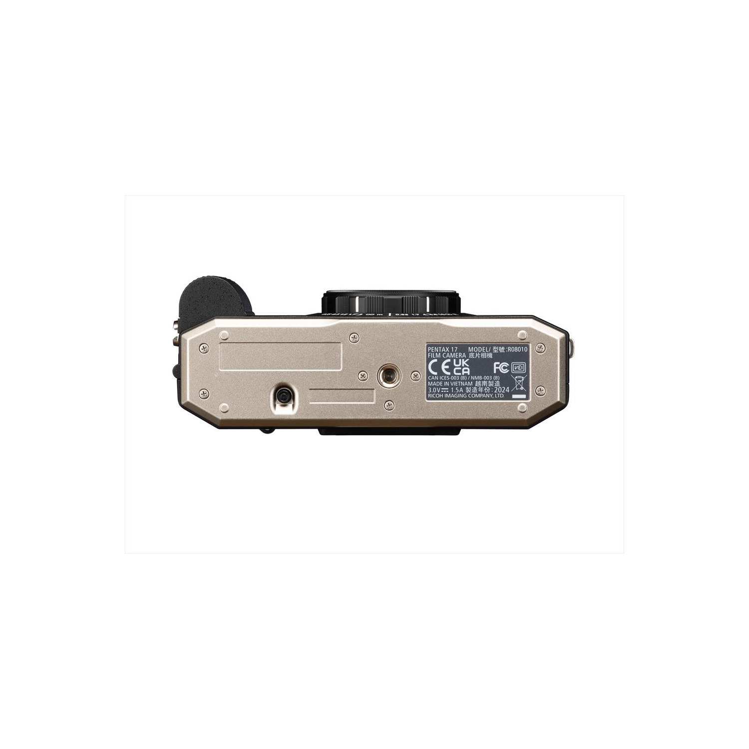 Pentax 17 Dark Silver 35mm Film Camera