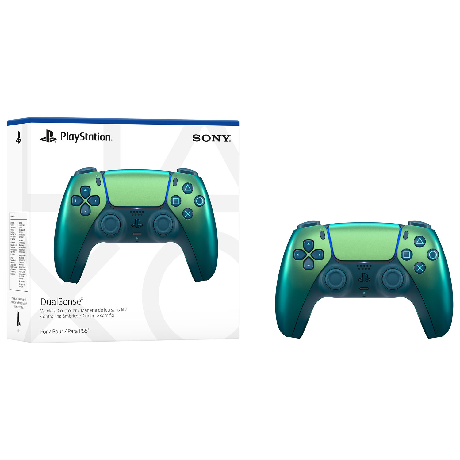 PlayStation 5 DualSense Wireless Controller - Chroma Teal