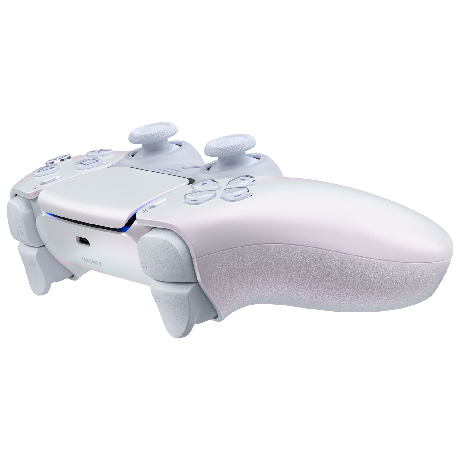 Manette sans fil DualSense pour PlayStation 5 - Perle Chroma