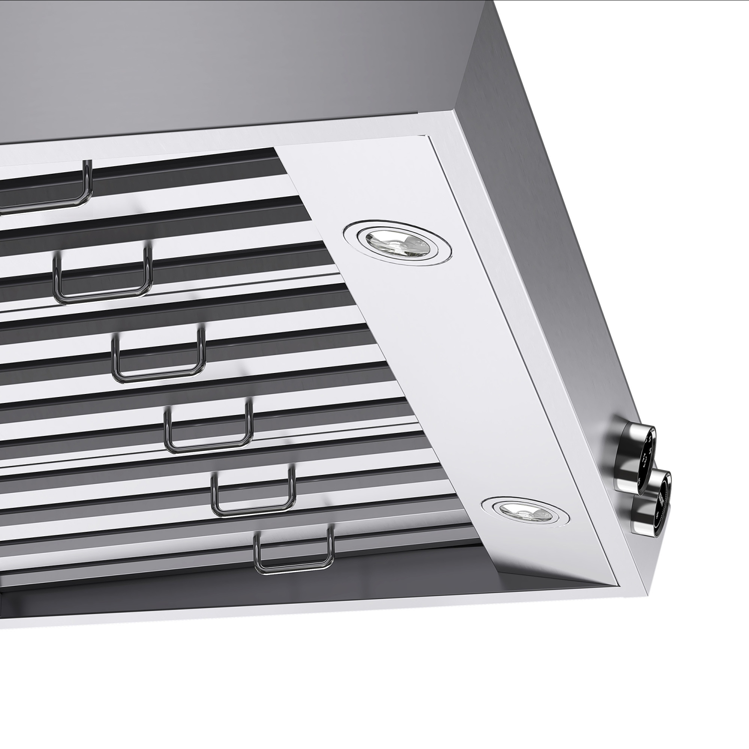 KUCHT Professional 36-inch 900 CFM Ducted Under Cabinet Range Hood in Stainless Steel with Digital Controls
