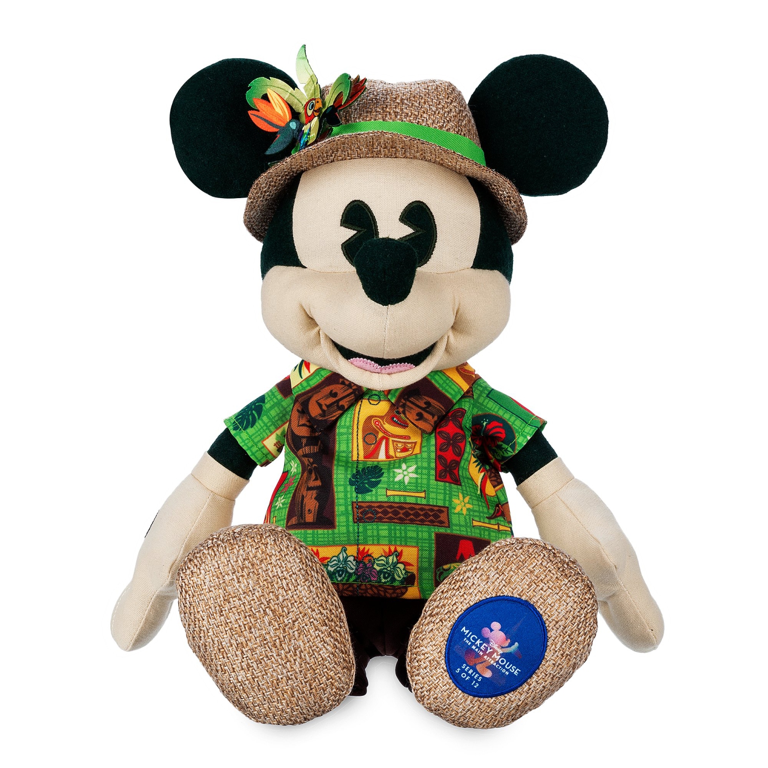 Mickey Mouse de Disney : La peluche attraction principale – salle Enchanted Tiki – Édition limitée