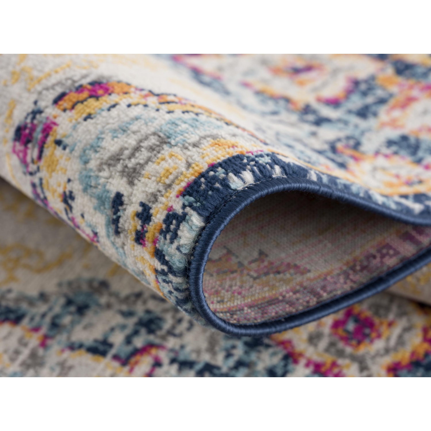 Rug Branch Floria Traditional Floral Medallion Indoor Area Rug