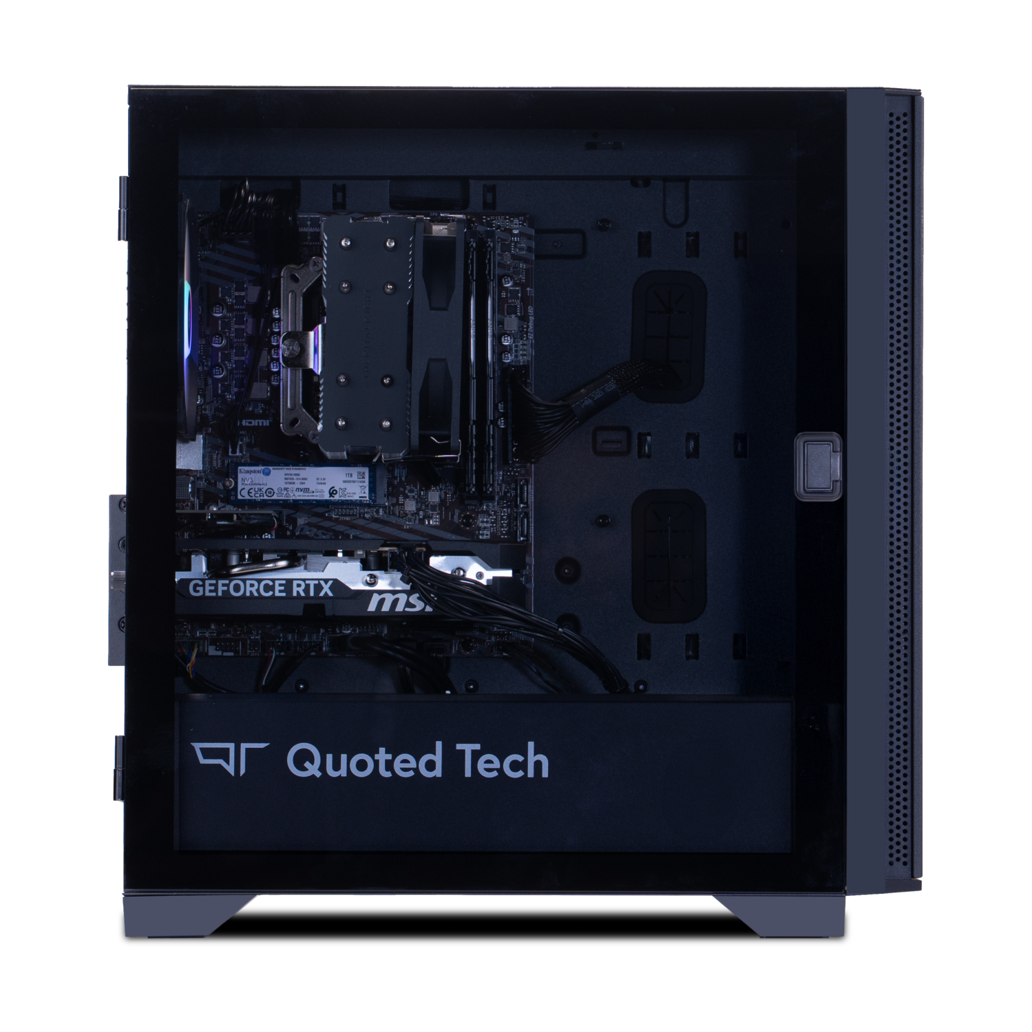 Quoted Tech Clarity Custom Gaming PC - Black