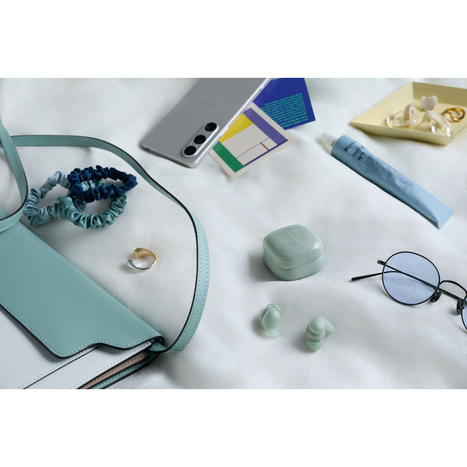 Sony LinkBuds Fit In-Ear Noise Cancelling True Wireless Earbuds -Green