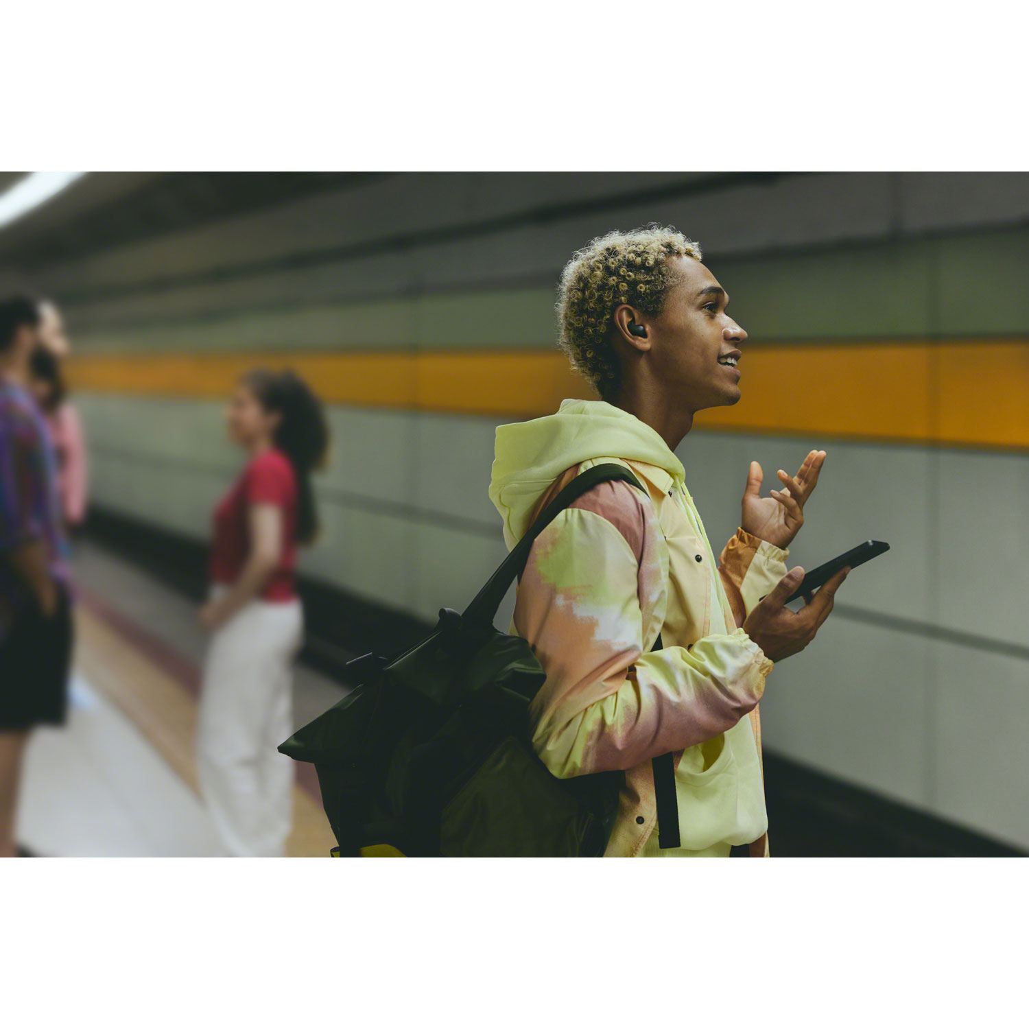 Sony LinkBuds Fit In-Ear Noise Cancelling True Wireless Earbuds -Black