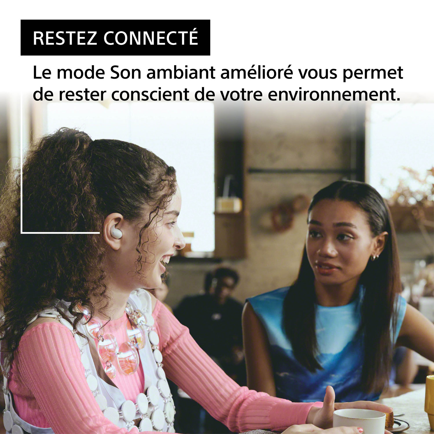 Sony LinkBuds Fit In-Ear Noise Cancelling True Wireless Earbuds -Black