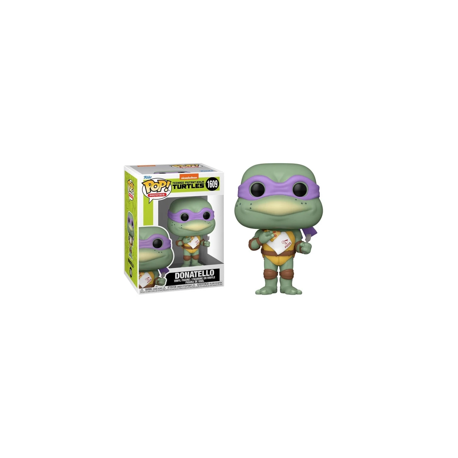 Funko Pop! Movies Teenage Mutant Ninja Turtles Vinyl Figure Donatello #1609 TMNT