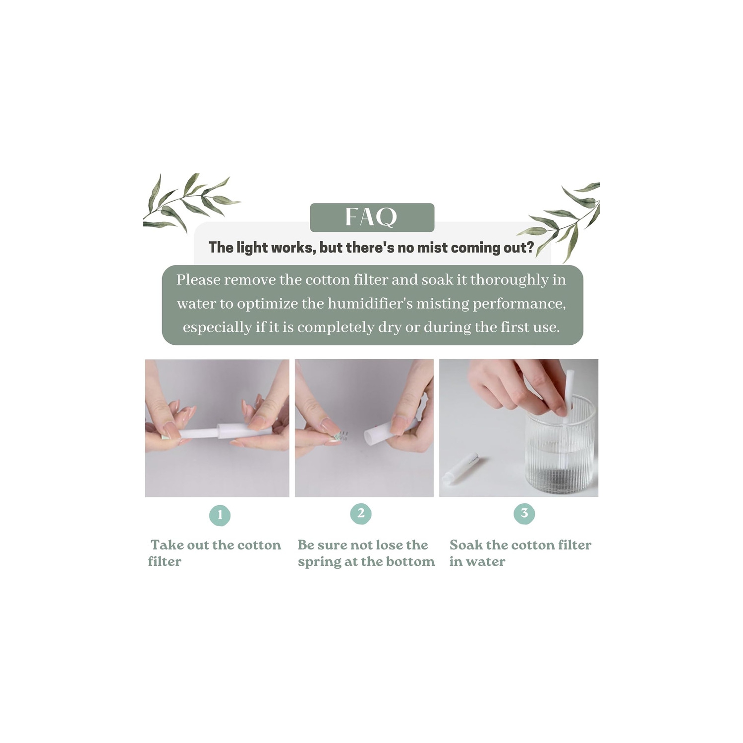 YOULIGHTS Mini Volcano Humidifier for Bedroom, Ultrasonic Cool Mist, USB Powered Air Humidifier. Portable Humidifier, Home Decor for Bedroom, Office