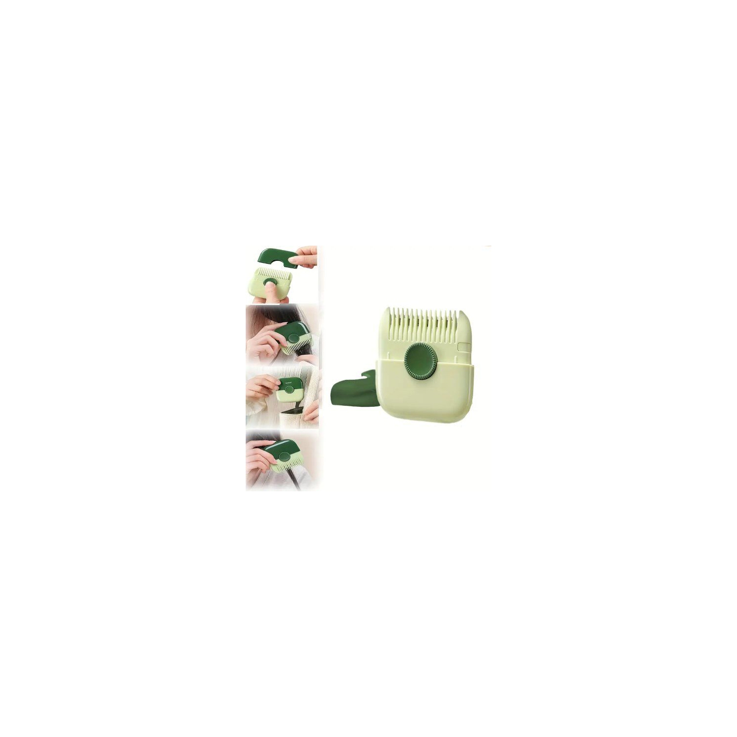 "Effortless Grooming: Two-in-One Clipper Comb for Quick Touch-Ups!"