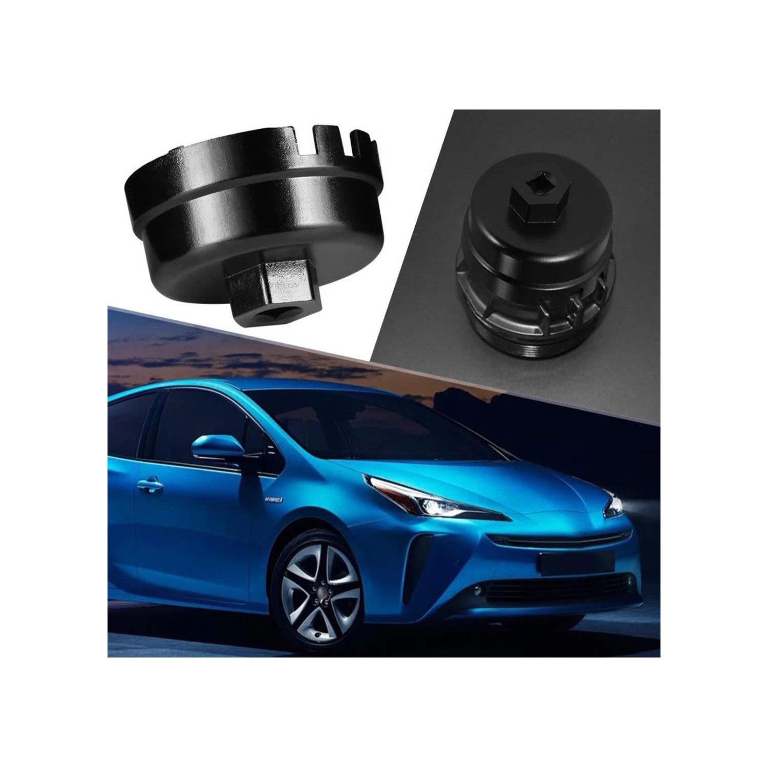 Oil Filter Cap Wrench Socket Cup Remover Tool 64.5 mm 14Flutes