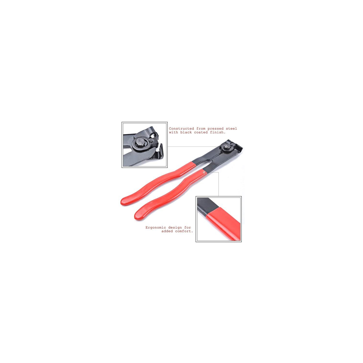 CV Boot Clamp Pliers CV Joint Ear Clamp Banding Tool Set for Vehicles ATV UTV Boot Clamps