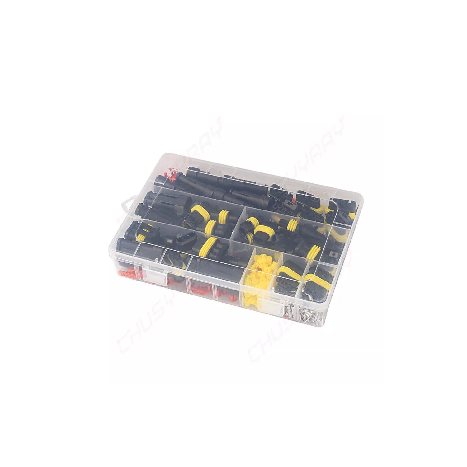 352Pcs connecteurs électriques pour l'auto, bornes étanches pour l'auto, connecteurs à broches, connecteurs de fils électriques, kit de fiches pour