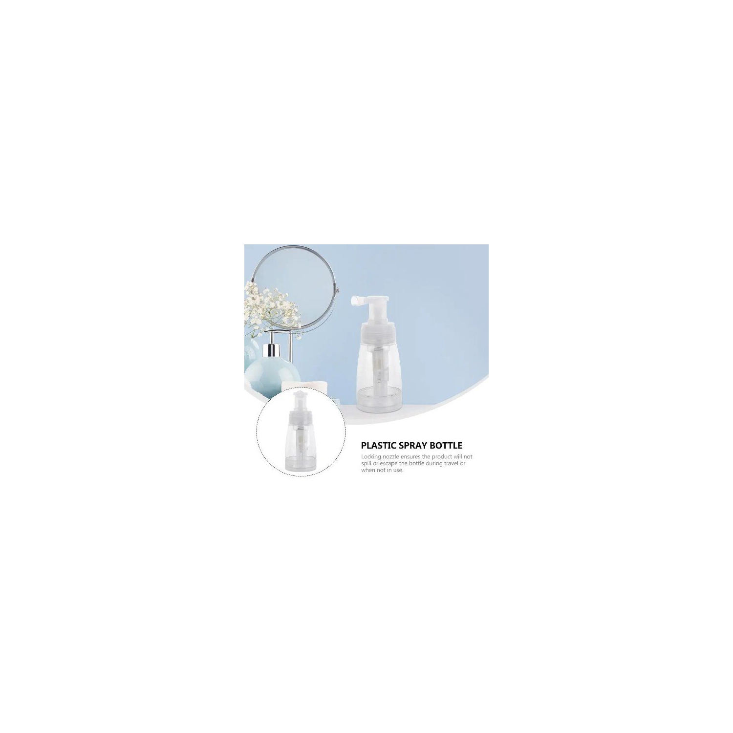 1pcs Powder Spray Bottle Hair Fiber Applicator Bottle For Salon Hair Styling