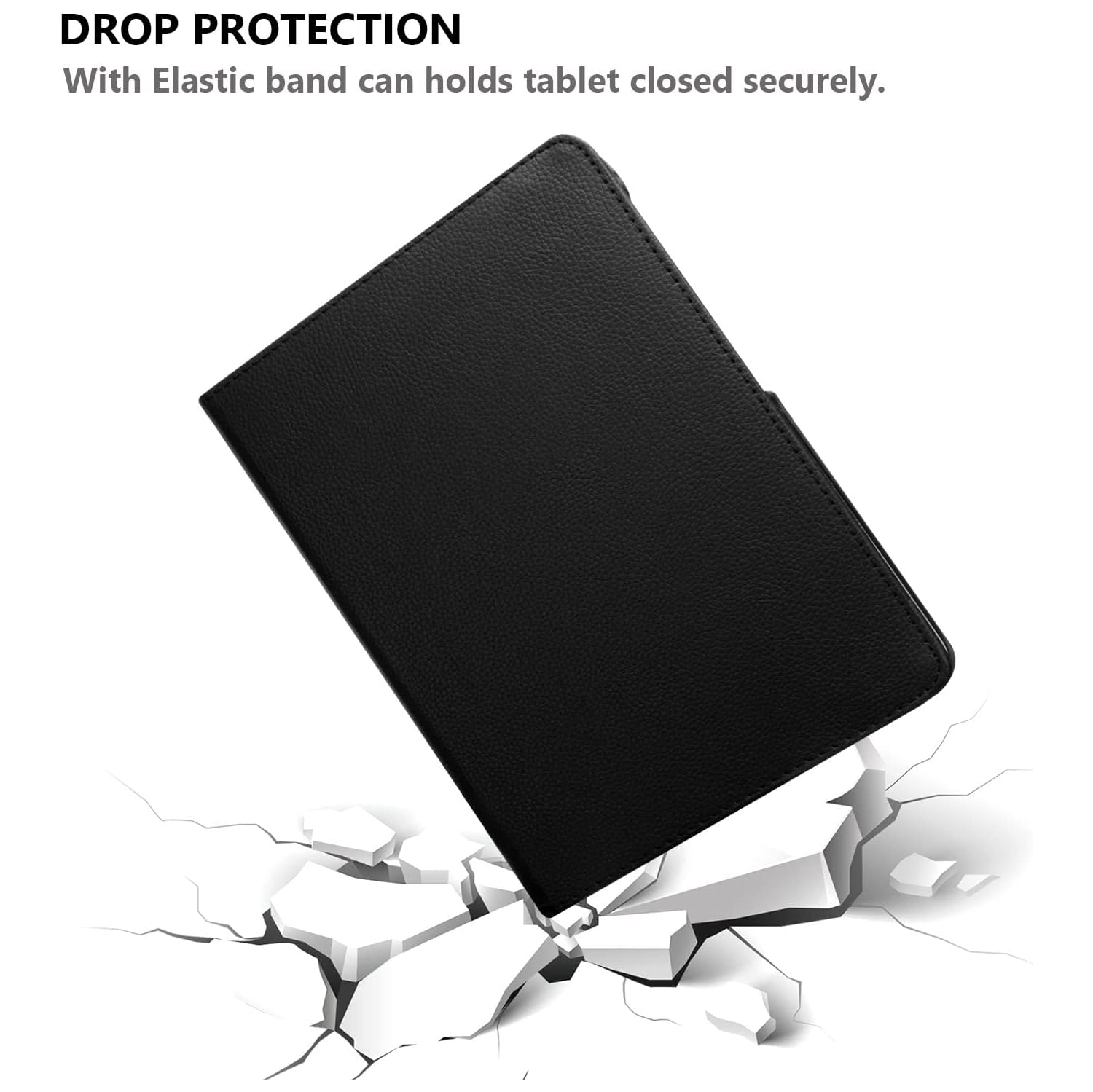 Rotating Case for Samsung Galaxy Tab A 10.5(2018) T590, 360 Degree Stand [Auto Sleep/Wake] Flip Leather Smart Tablet Cover