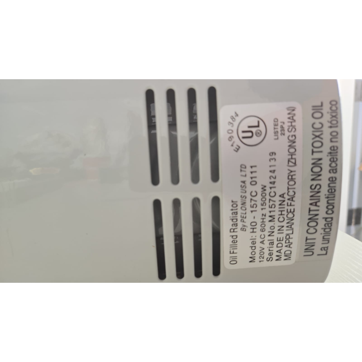 Refurbished - PELONIS Radiator 1500W HO-157C