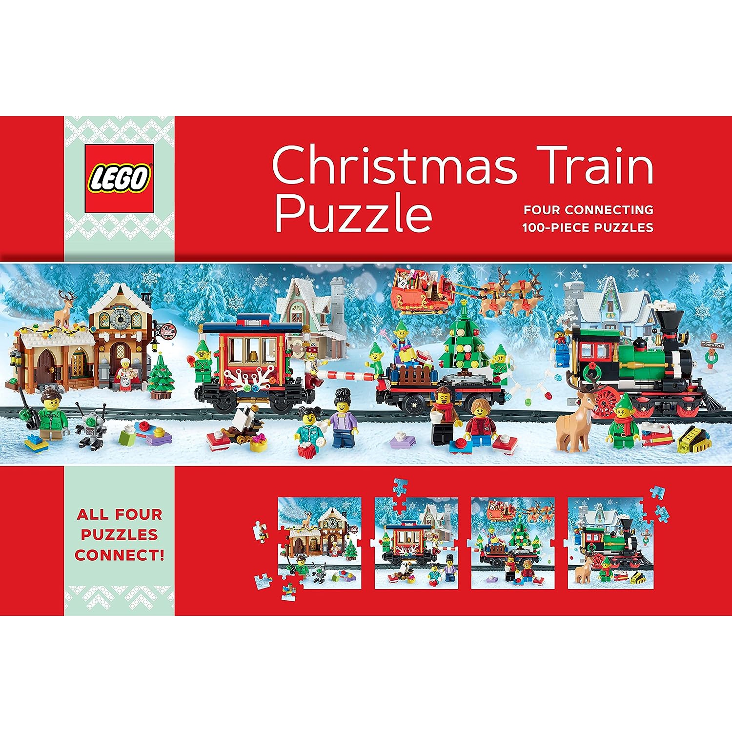 LEGO® Christmas train Puzzle