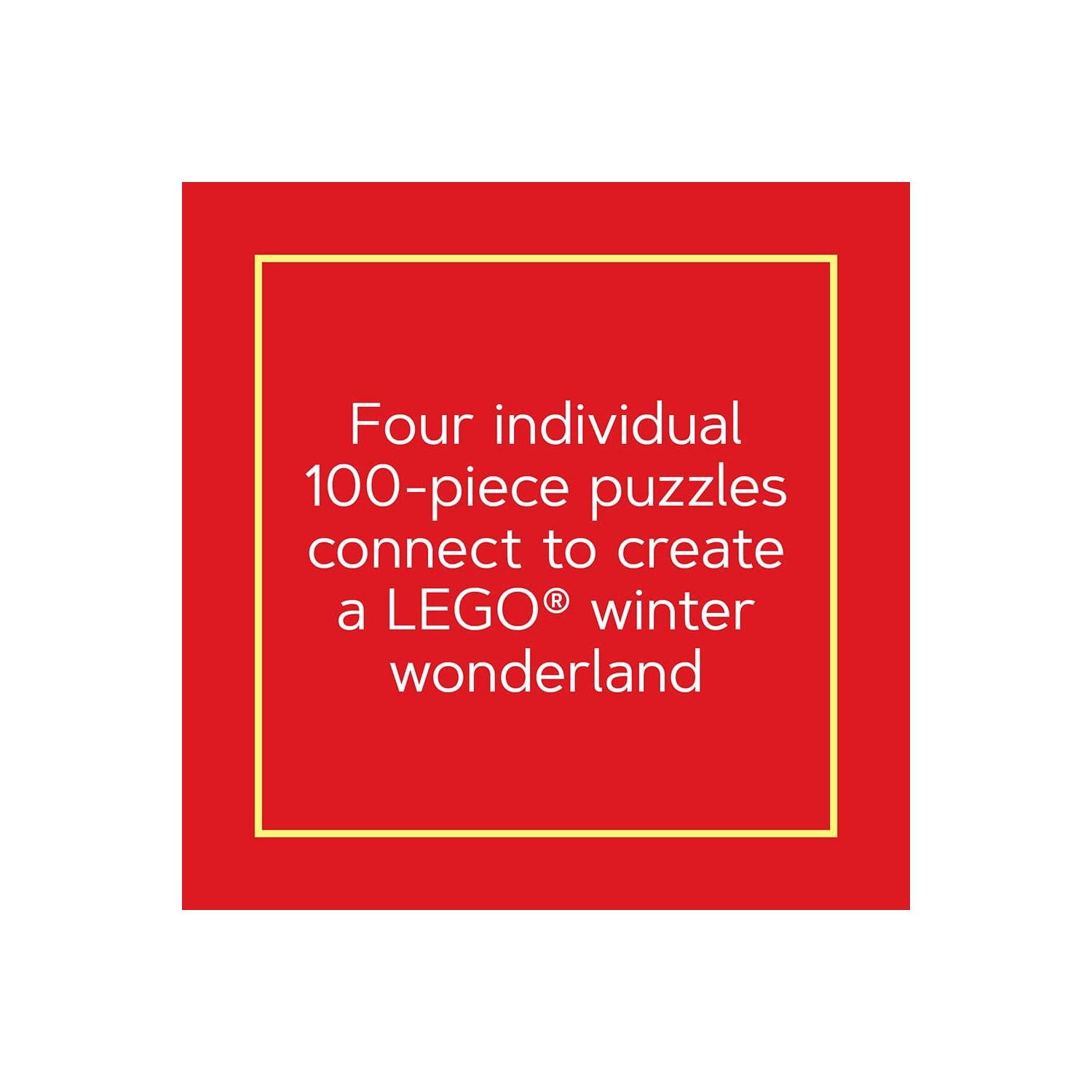 LEGO® Christmas train Puzzle