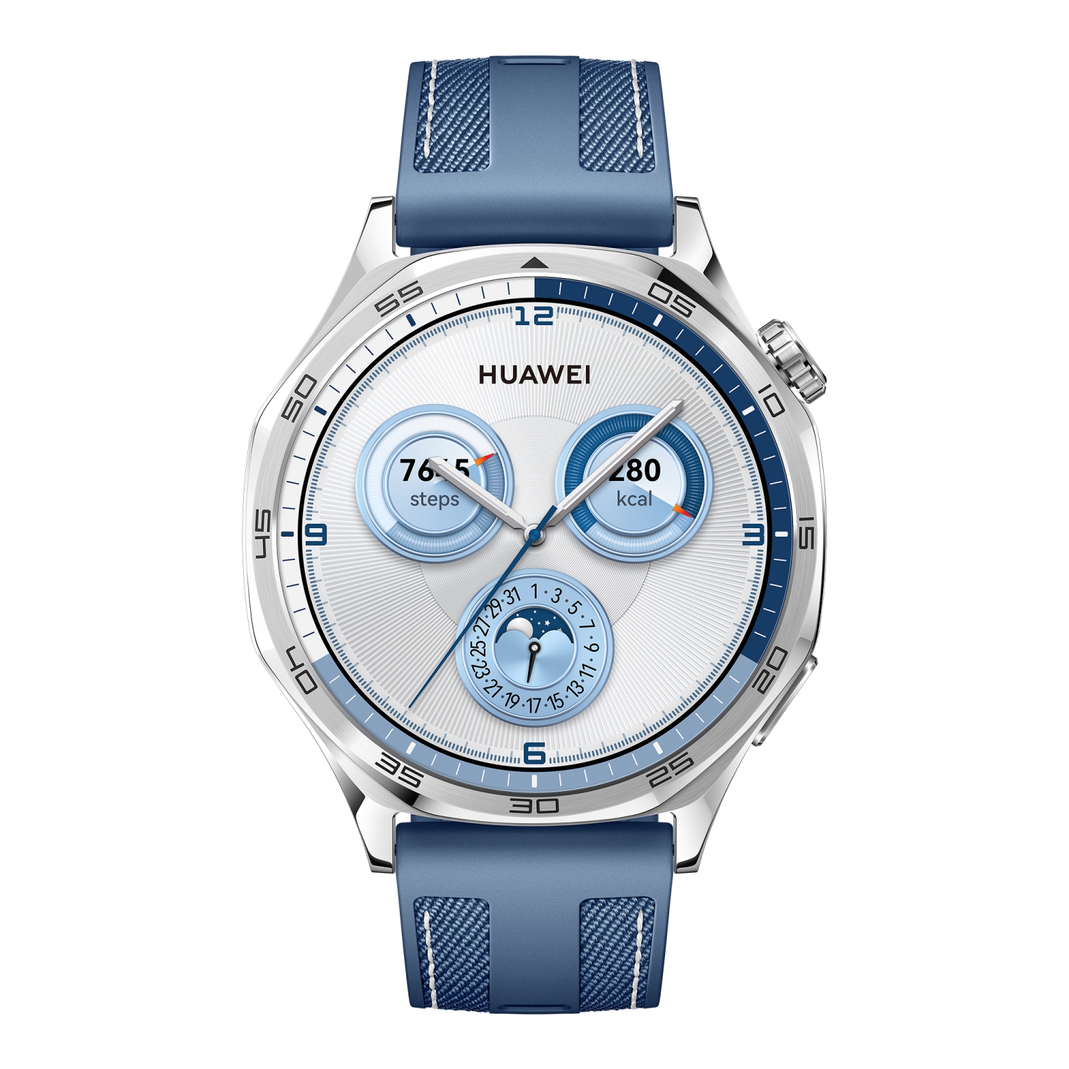 HUAWEI WATCH GT 5 46mm Smartwatch up to 14 Days Battery Life All new Running and Cycling Sports Smart Watch Sharp Edged Design Health Tracking Blue Best Buy Canada