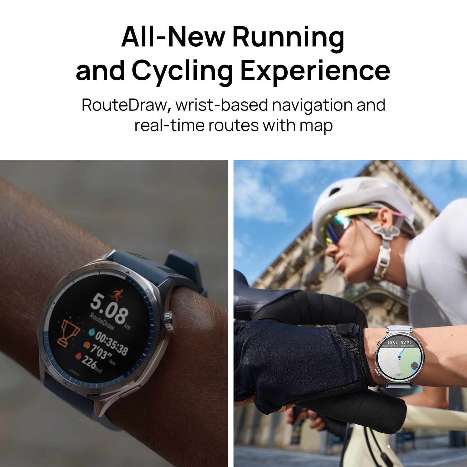 Montre intelligente 46&nbsp;mm WATCH GT 5 de HUAWEI, jusqu'à 14 jours d'autonomie, toute nouvelle montre intelligente pour le sport de course et de