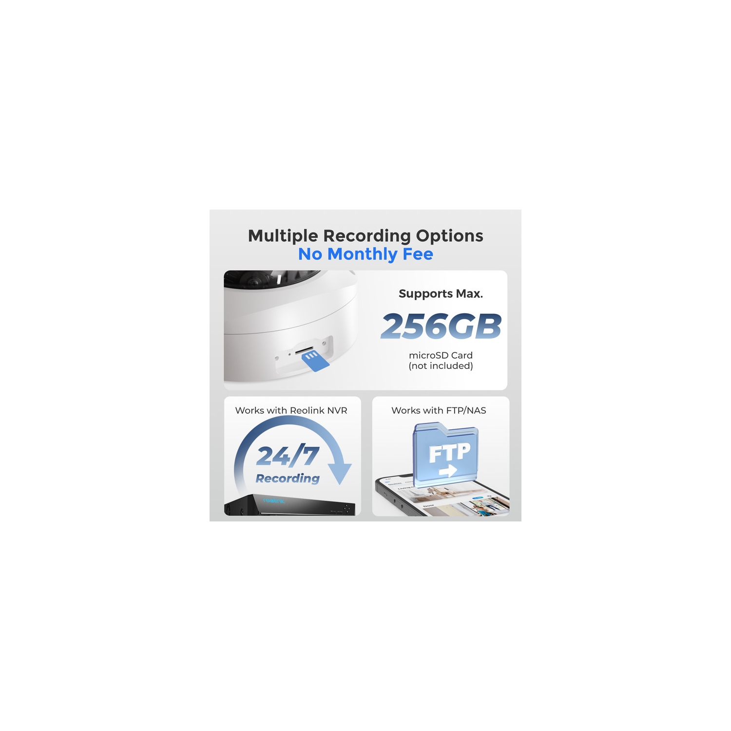 Reolink 4K 8MP IK10 Surveillance System with 5× Optical Zoom and Spotlight Color Night Vision, 16-Channel NVR with 4TB HDD, RLK16-843V8