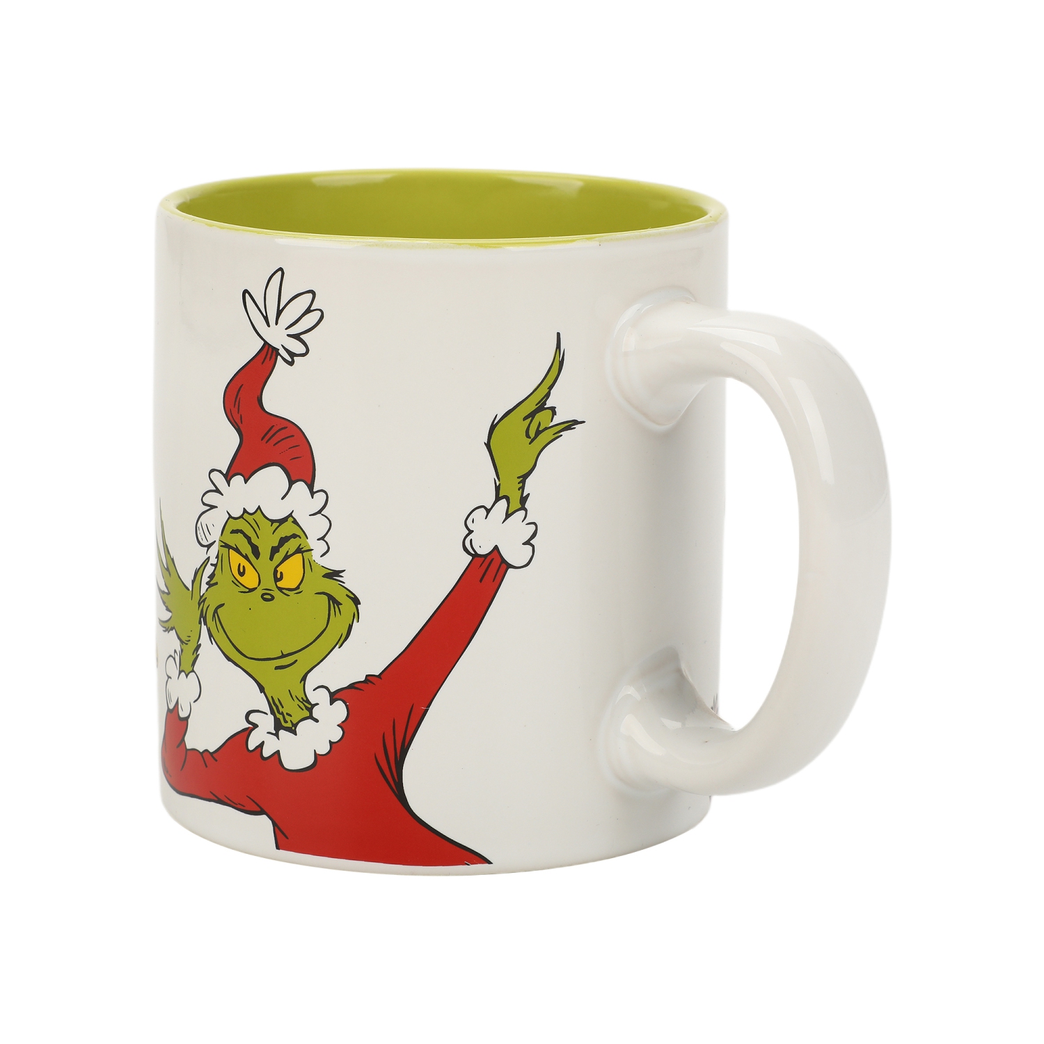 Grincheux 16 oz Tasse en céramique avec motif enveloppant