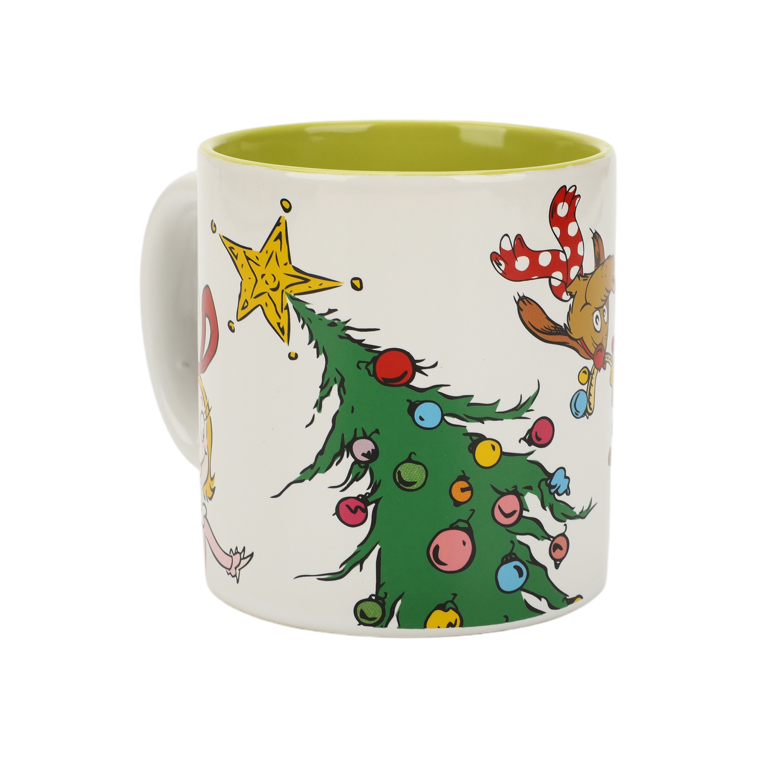 Grincheux 16 oz Tasse en céramique avec motif enveloppant