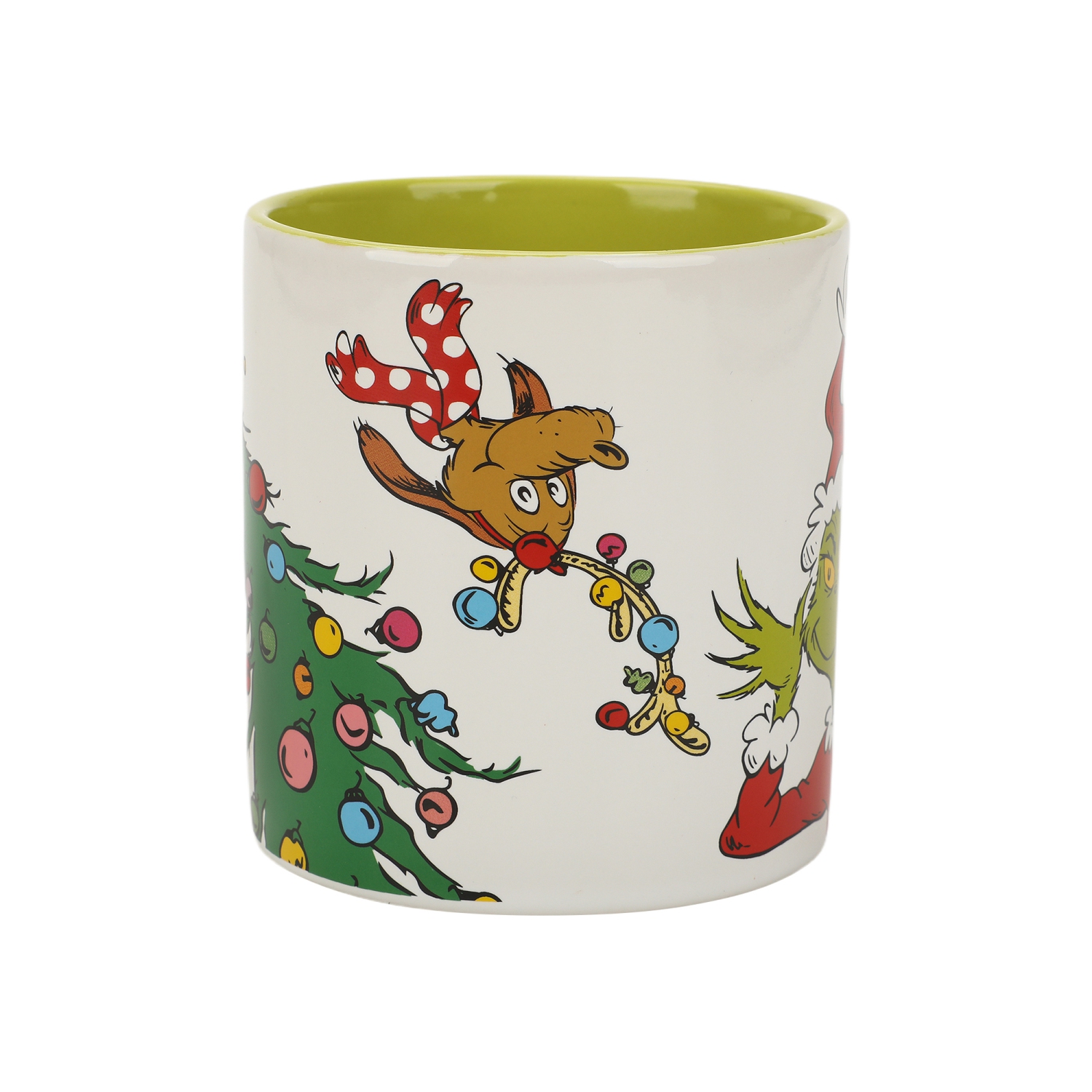 Grincheux 16 oz Tasse en céramique avec motif enveloppant