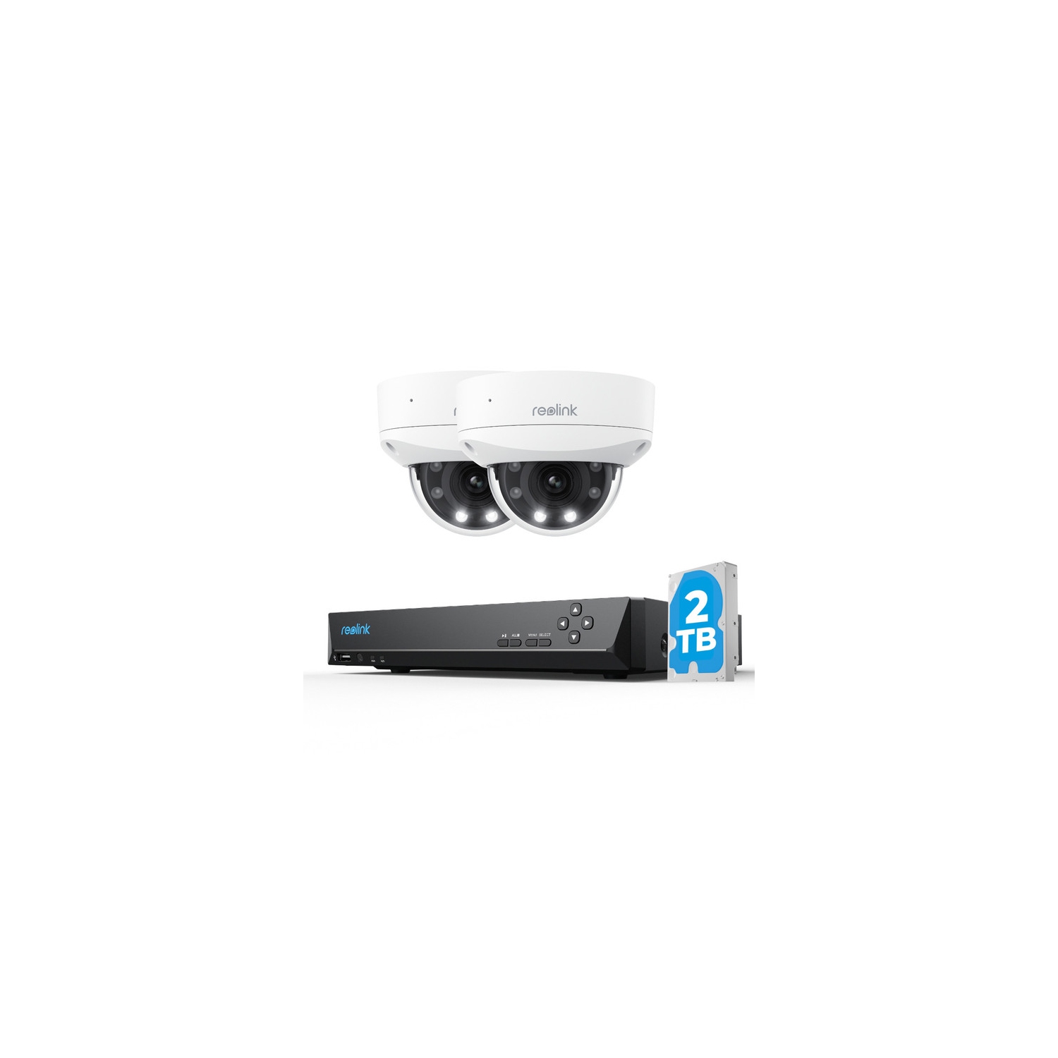 Reolink – système de caméra de sécurité PoE 8&nbsp;Mpx 4K IK10 avec zoom optique 5 et vision nocturne couleur, enregistreur vidéo réseau 8CH avec