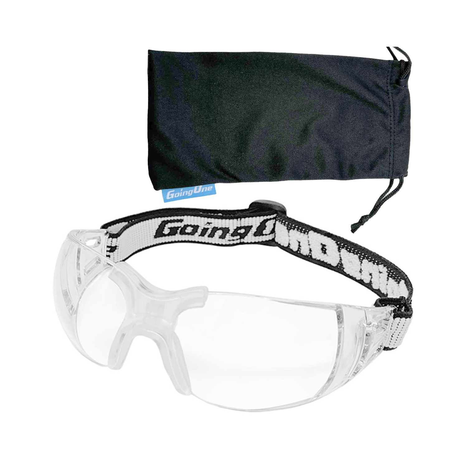 Lunettes de sécurité pour sports de Going One - Lunettes de protection pour yeux en polycarbonate pour pickleball, racquetball, squash, Basketball;