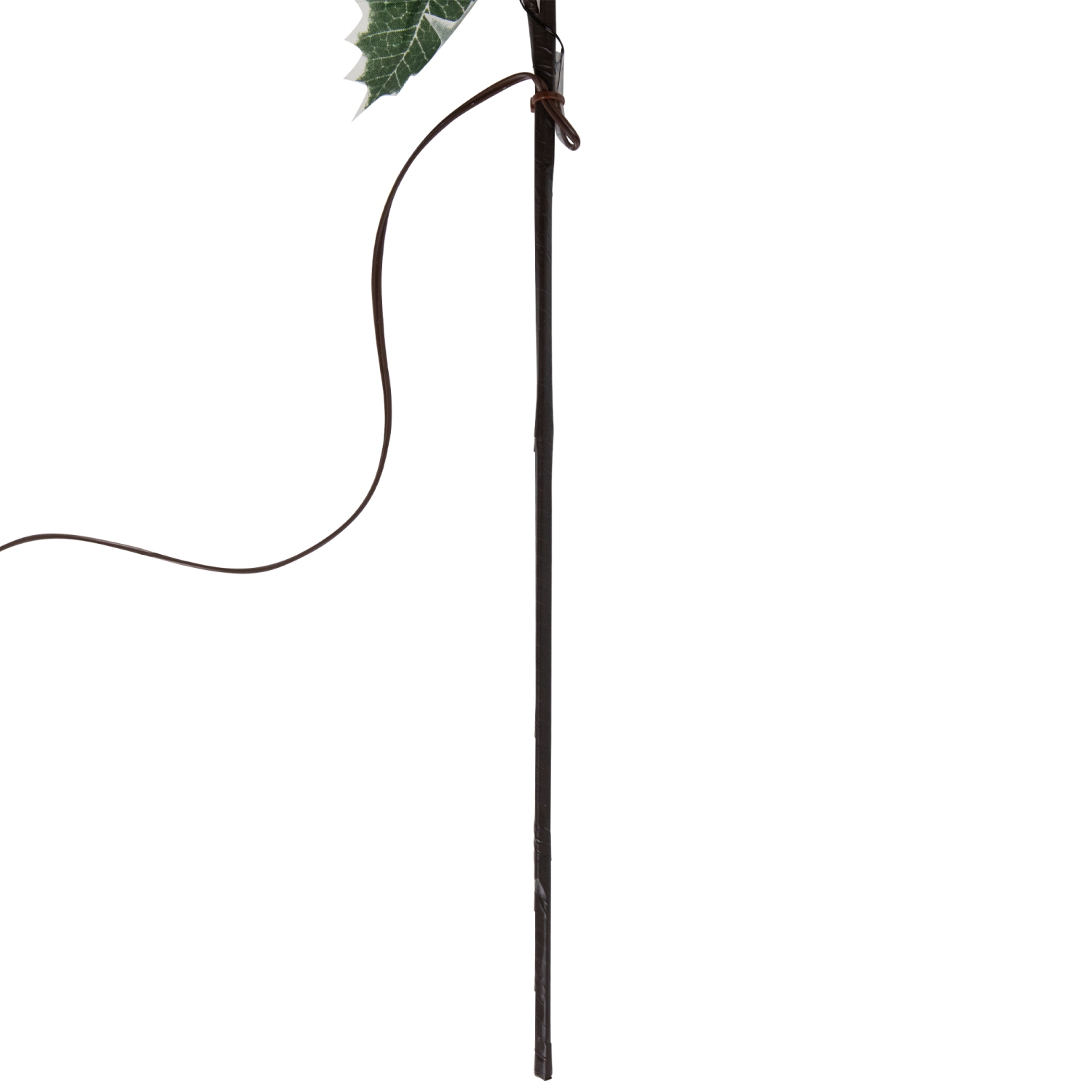 Lighted Holly Berry Christmas Pine Spray - 29" - Warm White