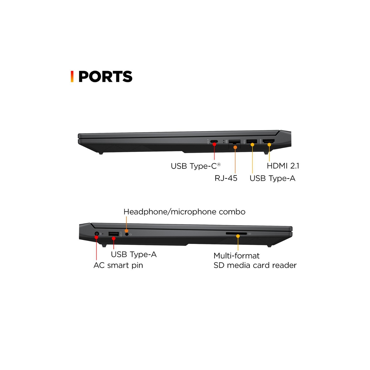 Portable de jeu 144&nbsp;Hz IPS HD intégrale Victus 15,6 po de HP - Ryzen 5-7535HS d'AMD - mémoire 16&nbsp;Go DDR5 Go - Radeon RX 6550&nbsp;M d'AMD -