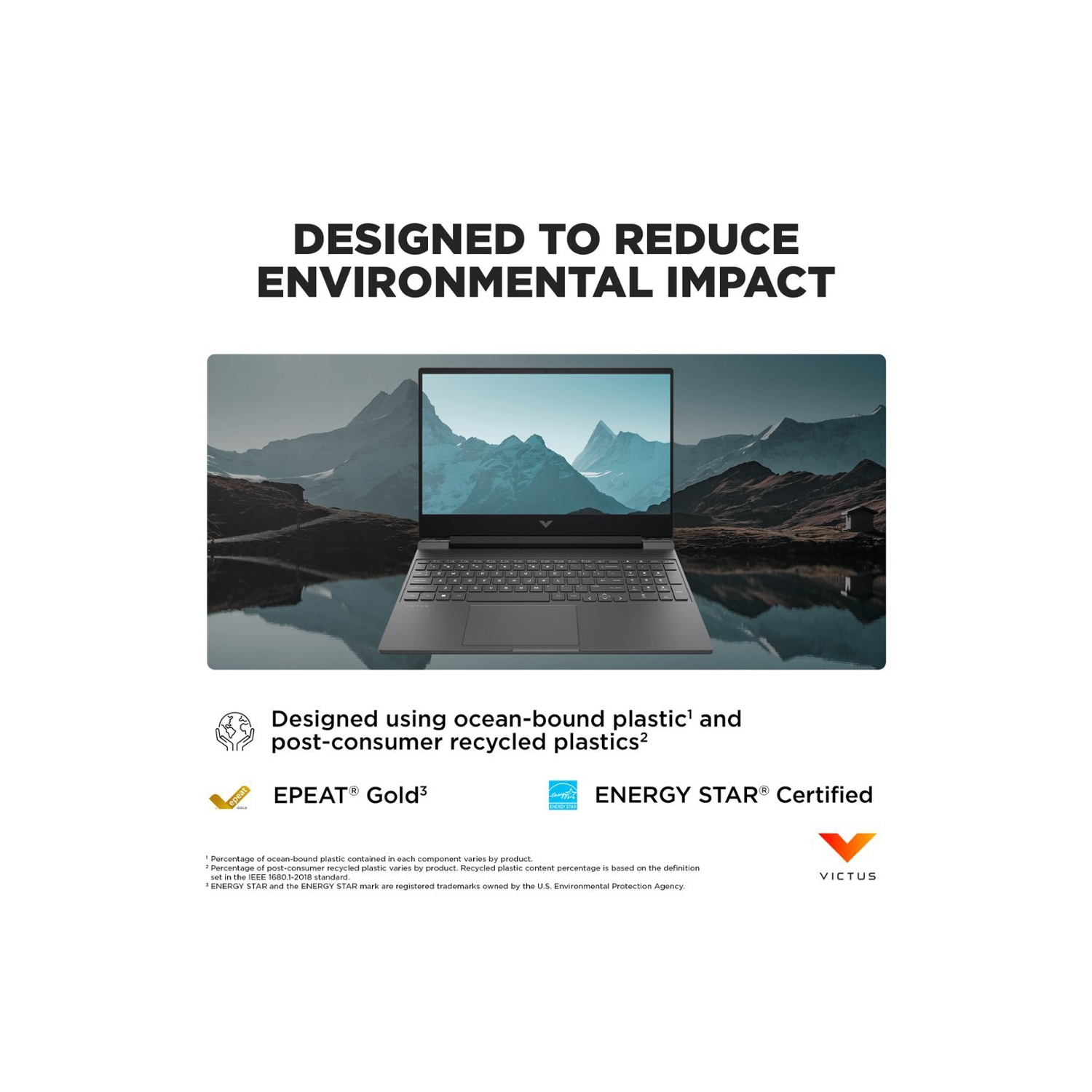 Portable de jeu 144&nbsp;Hz IPS HD intégrale Victus 15,6 po de HP - Ryzen 5-7535HS d'AMD - mémoire 16&nbsp;Go DDR5 Go - Radeon RX 6550&nbsp;M d'AMD -