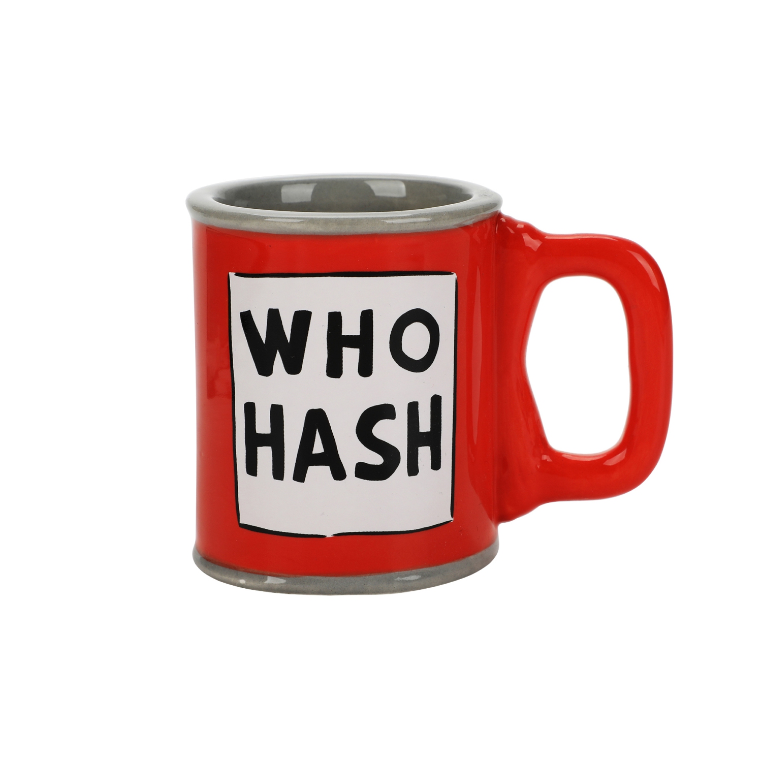 La tasse en céramique sculptée en forme de grincheux qui fait de la cendre peut 3&nbsp;oz