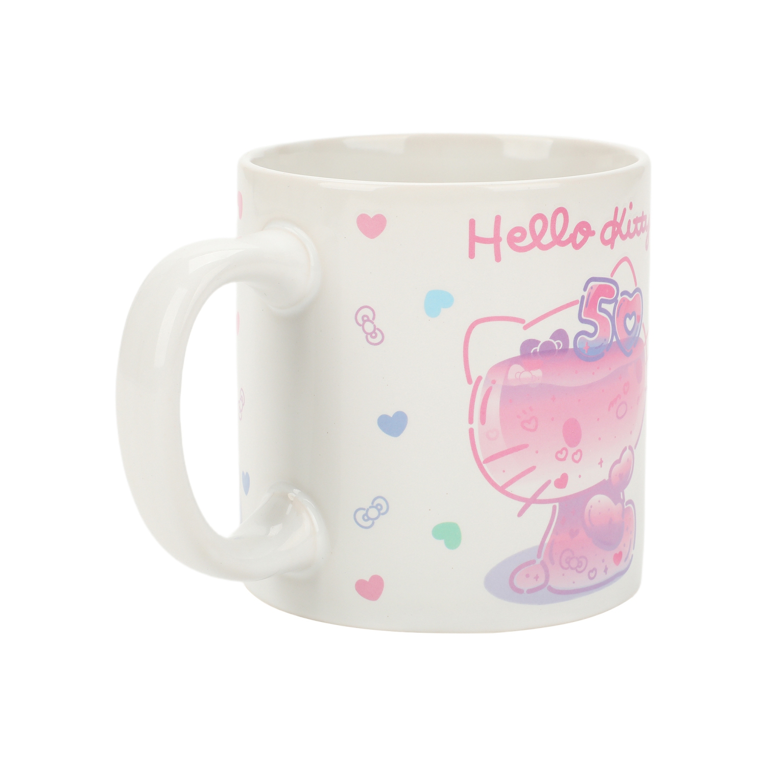 Tasse en céramique Hello Kitty 16&nbsp;oz, 50th anniversaire